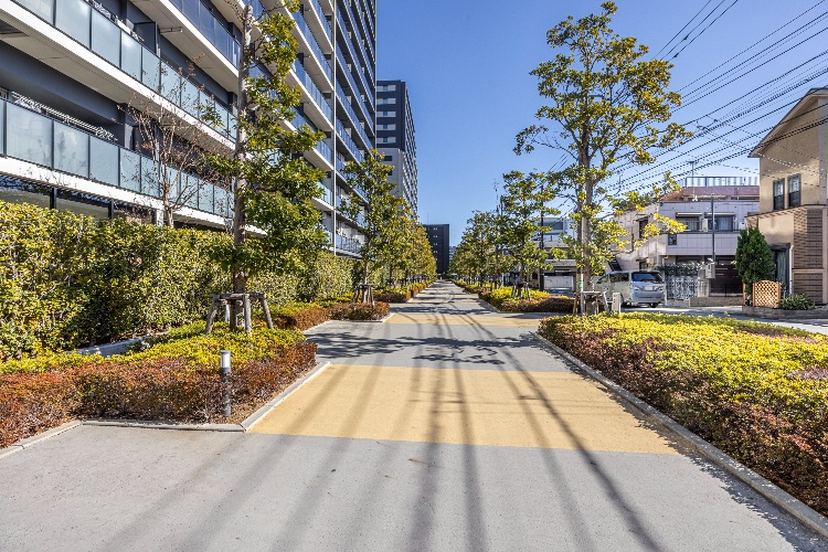 シティテラス川崎鈴木町ガーデンズ・グランドシーズンズの敷地面積