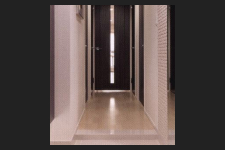 シティテラス川崎鈴木町ガーデンズ・グランドシーズンズのゆとりある廊下幅