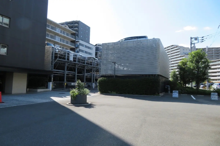 シティテラス川崎鈴木町グランドシーズンズの歩車分離設計