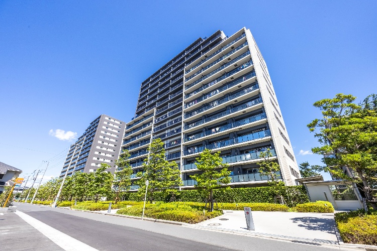 シティテラス川崎鈴木町グランドシーズンズの南側が開けた陽光あふれる環境