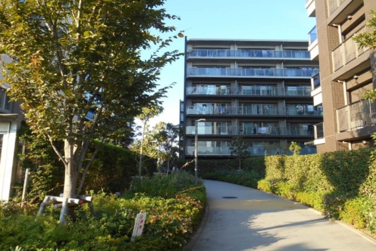 シティテラス川崎鈴木町ガーデンズの緻密なランドプラン