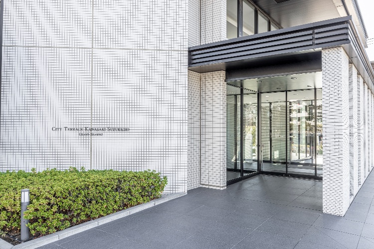 シティテラス川崎鈴木町グランドシーズンズのエントランス