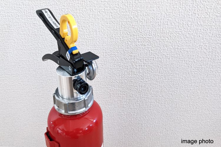 シティテラス川崎鈴木町ガーデンズ・グランドシーズンズの消火器イメージ図