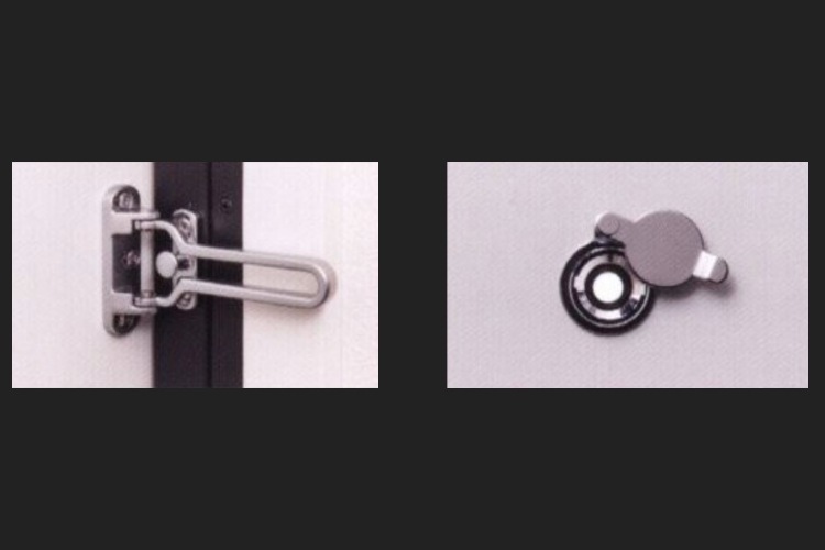 シティテラス川崎鈴木町ガーデンズ・グランドシーズンズのドアガード・ドアスコープ